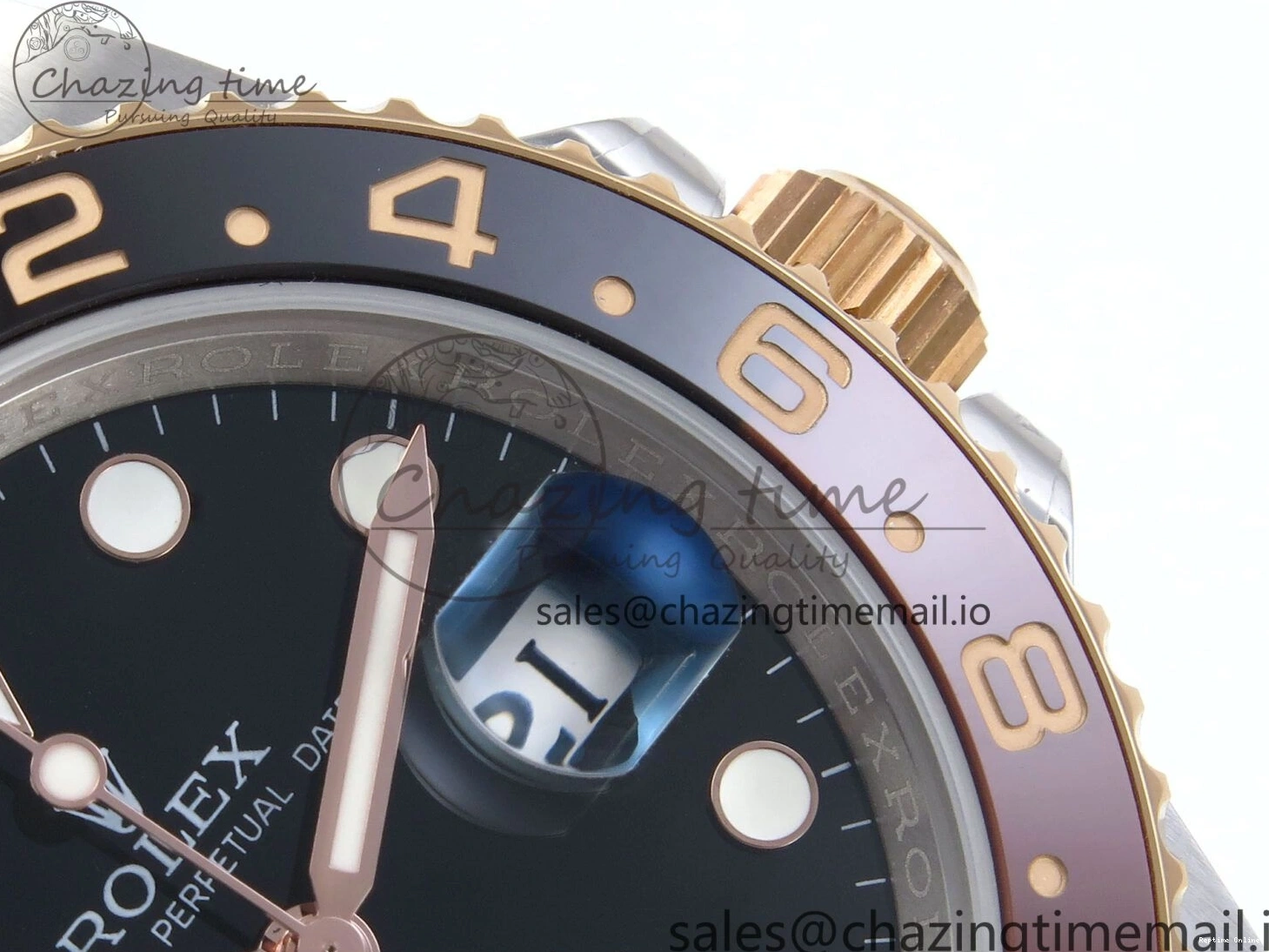 0410 StreetReady GMT-Master II 126711 CHNR Black Brown Ceramic 904L Steel EWE 1:1 Best Edition on Oyster Strap EWE3285 V 819